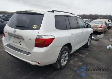 2009 Toyota Highlander из США, поврежденный, VIN JTEDS41A692083246